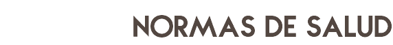 normas de salud